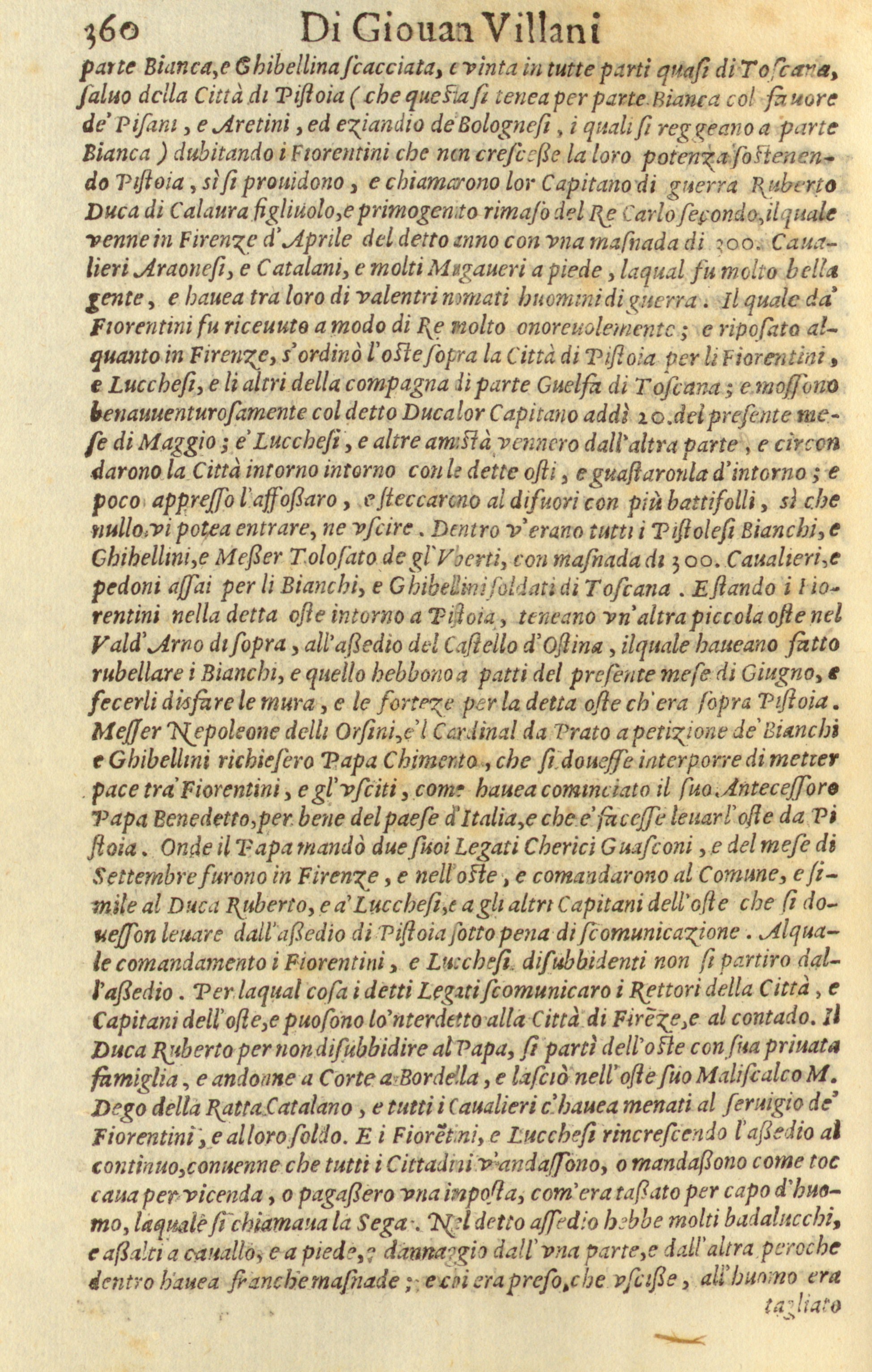 Storia di Giovanni Villani