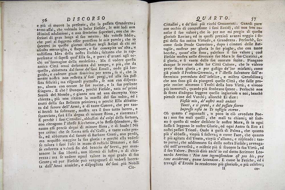 Orazionii o discorsi istorici sopra l’ antica citta di Fiesole