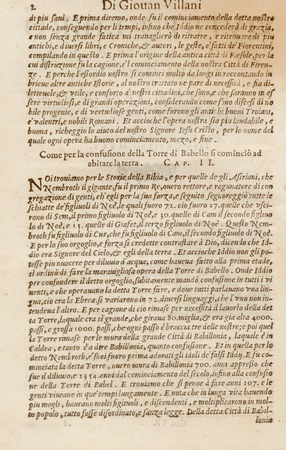 Storia di Giovanni Villani