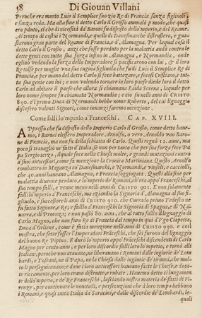 Storia di Giovanni Villani