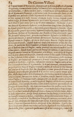 Storia di Giovanni Villani