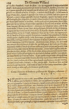 Storia di Giovanni Villani