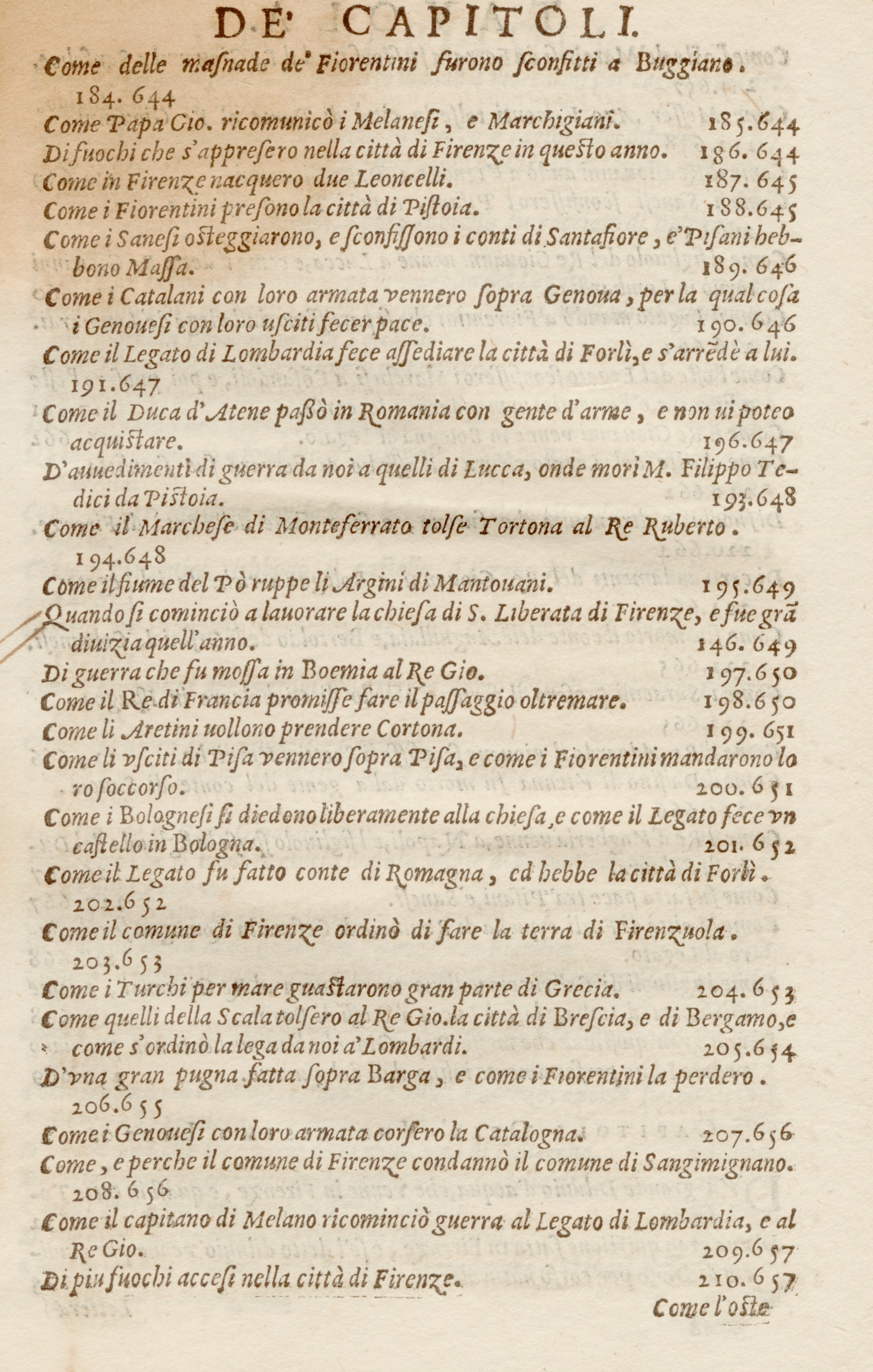 Storia di Giovanni Villani