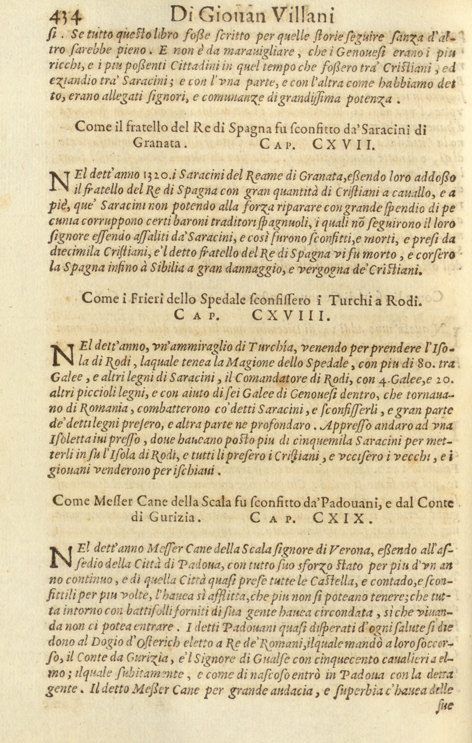 Storia di Giovanni Villani