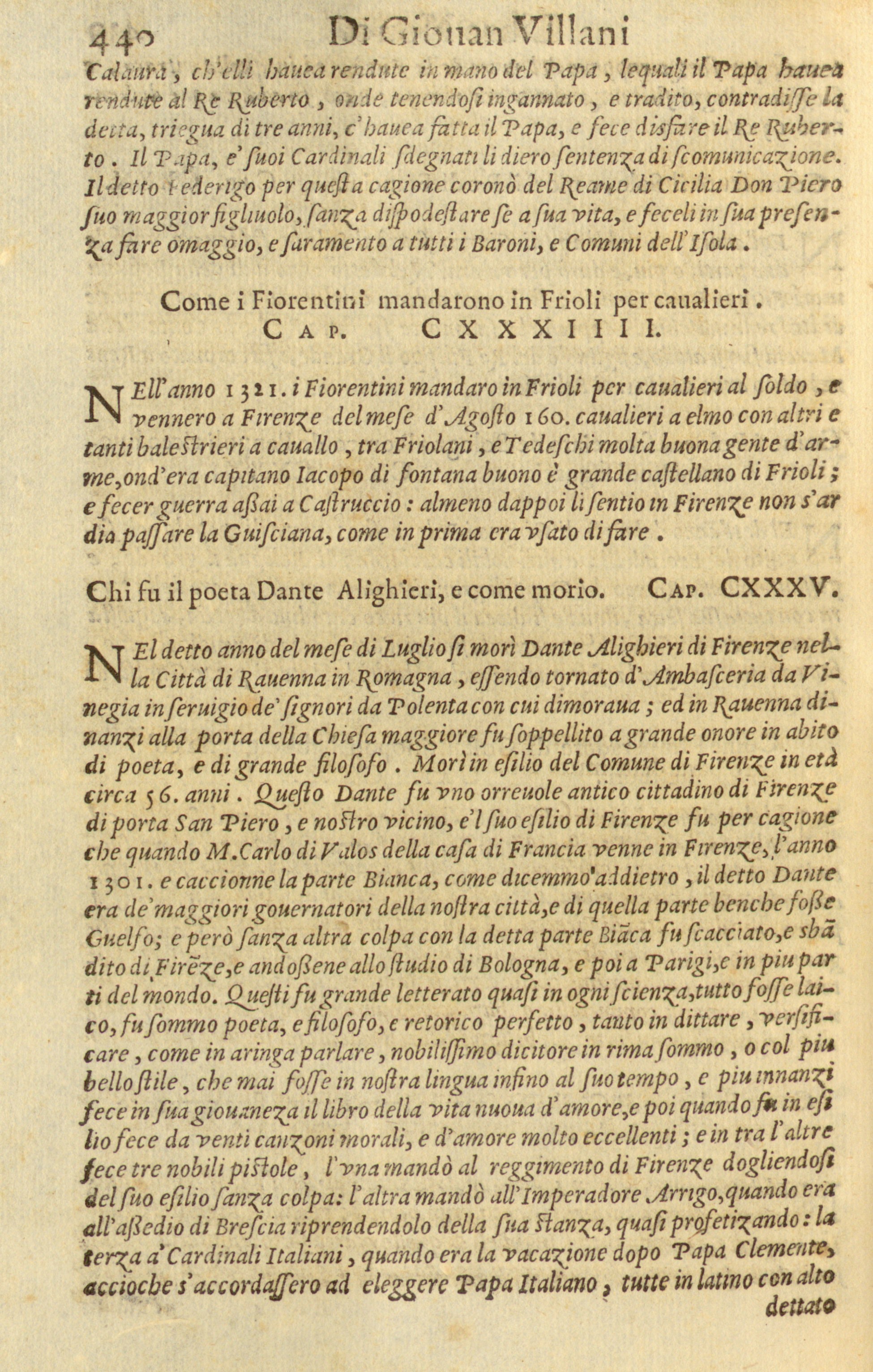 Storia di Giovanni Villani