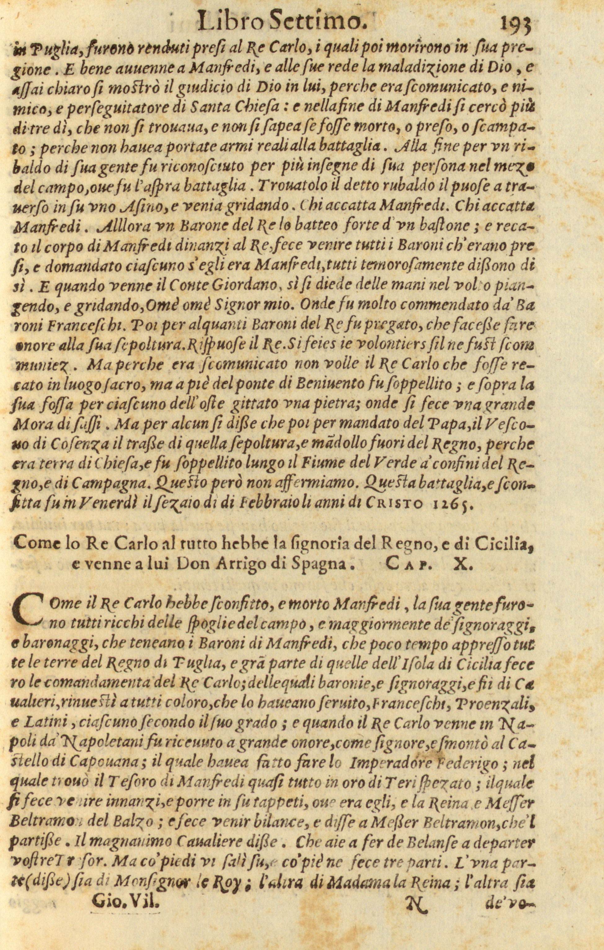 Storia di Giovanni Villani