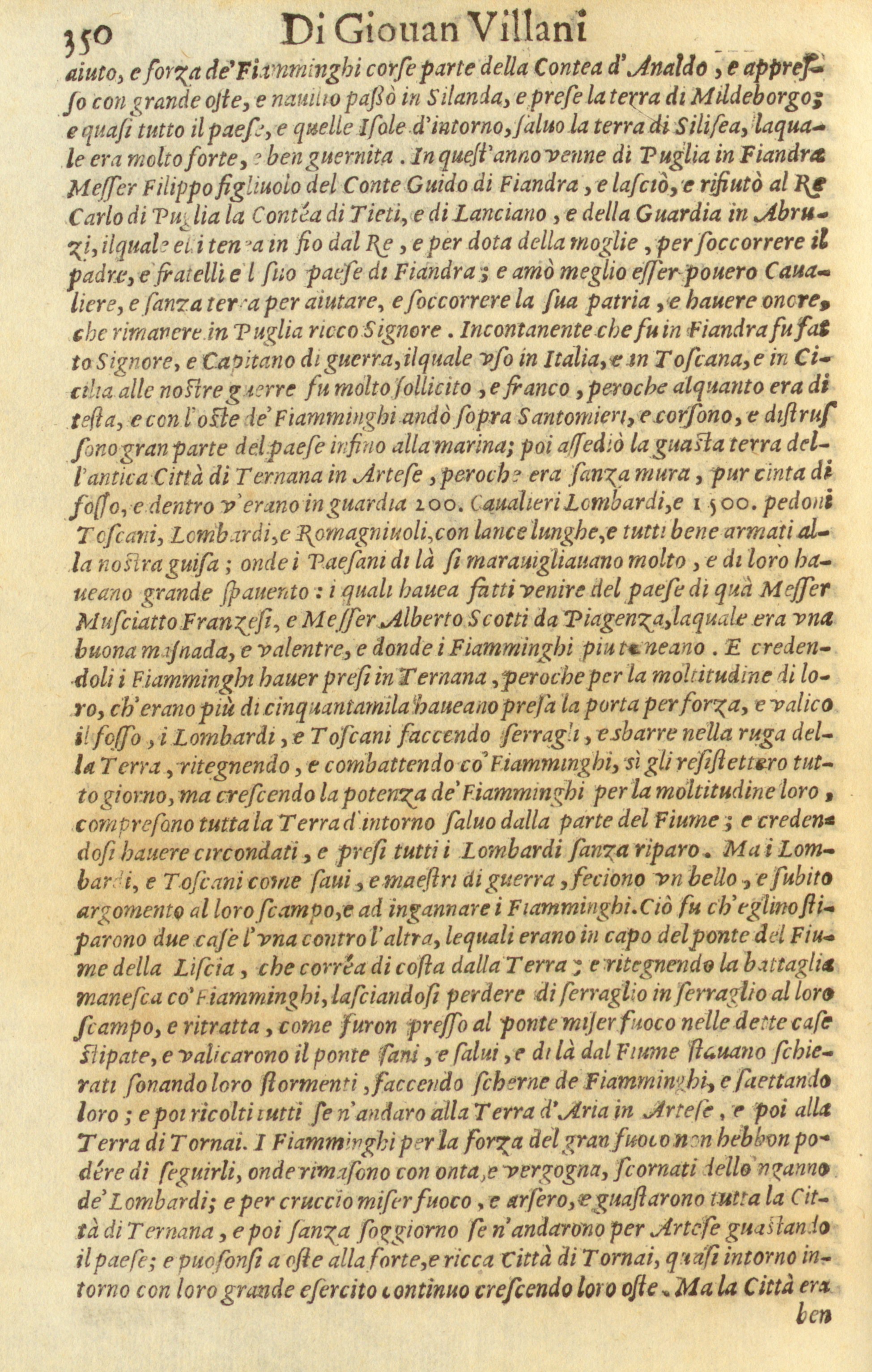 Storia di Giovanni Villani