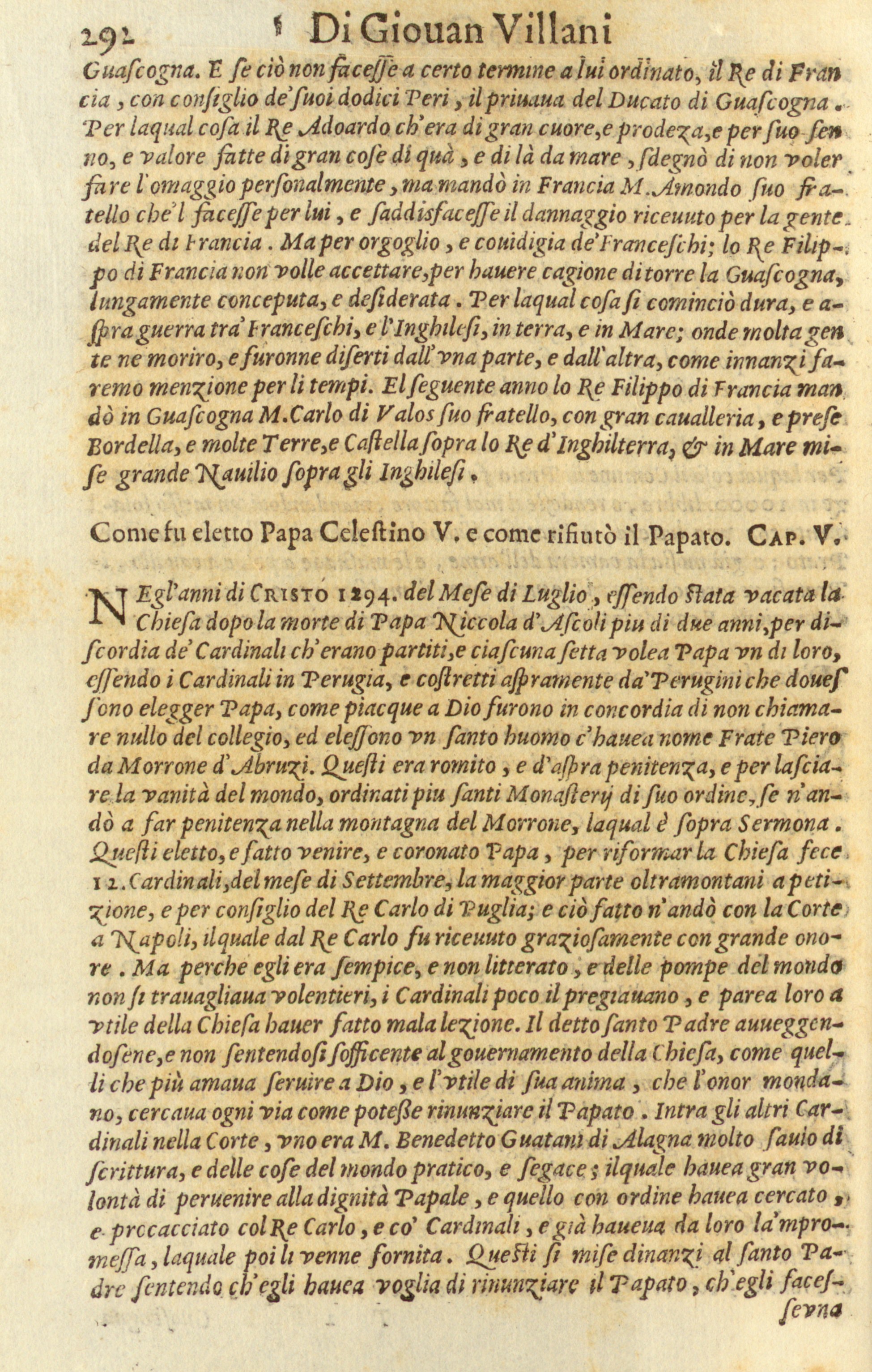 Storia di Giovanni Villani