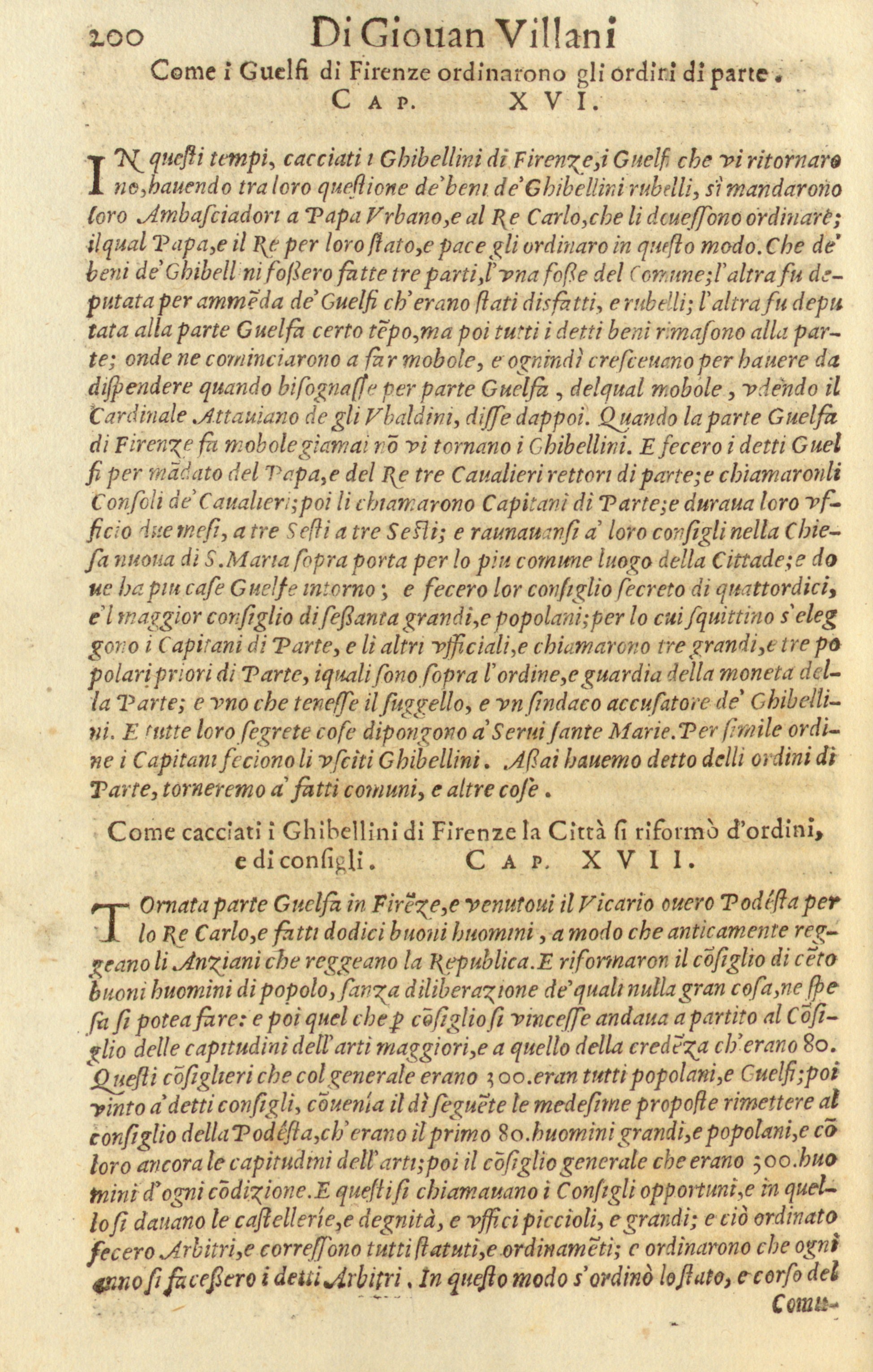 Storia di Giovanni Villani