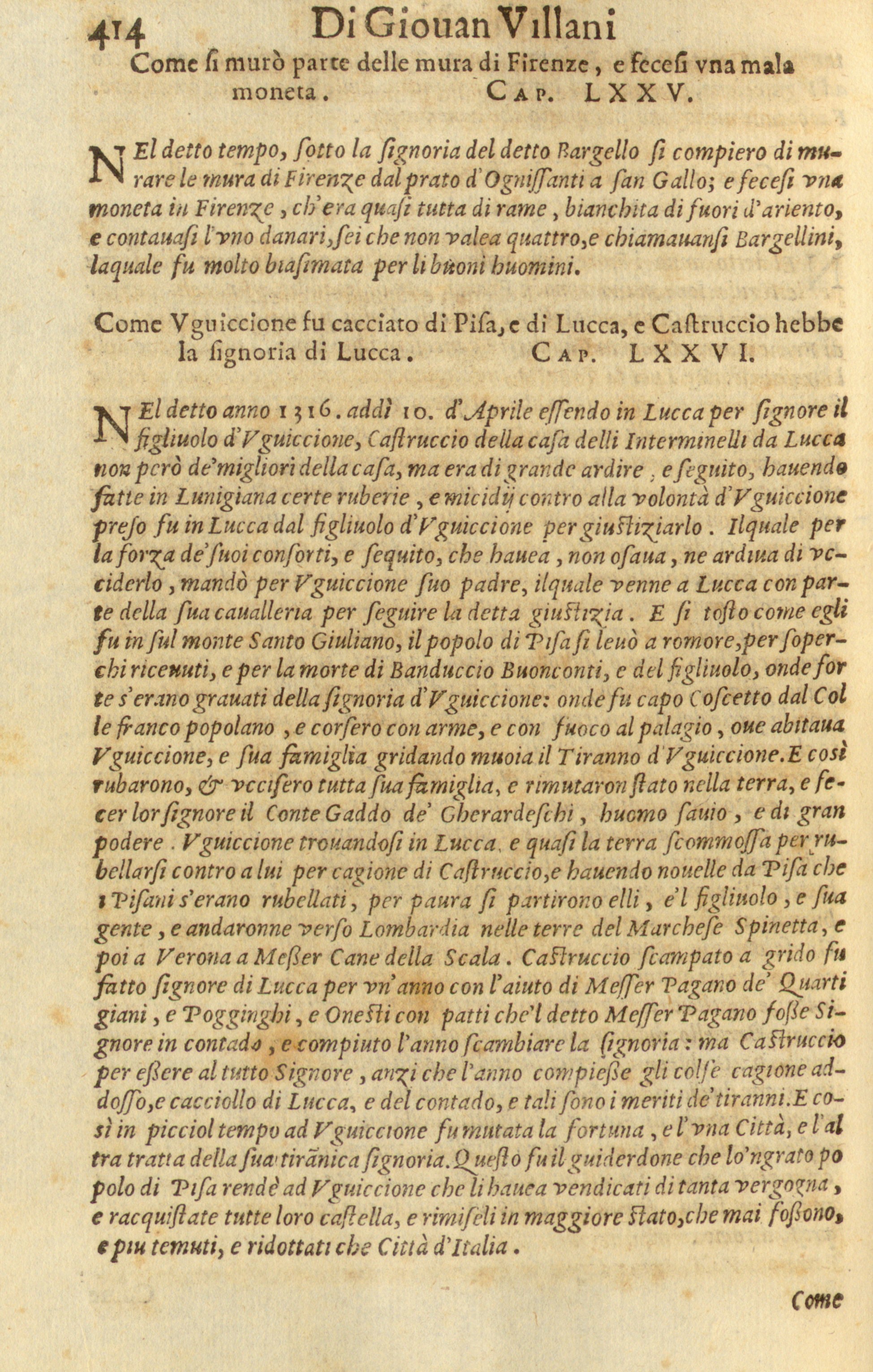 Storia di Giovanni Villani