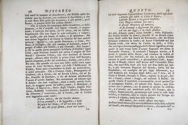 Orazionii o discorsi istorici sopra l’ antica citta di Fiesole